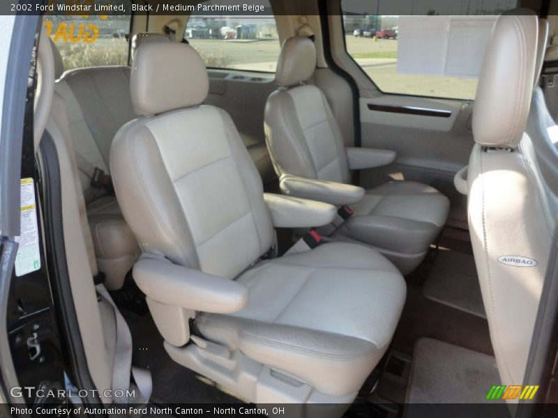 Black / Medium Parchment Beige 2002 Ford Windstar Limited