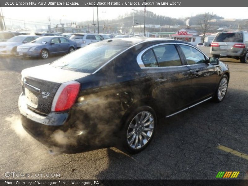 Tuxedo Black Metallic / Charcoal Black/Fine Line Ebony 2010 Lincoln MKS AWD Ultimate Package