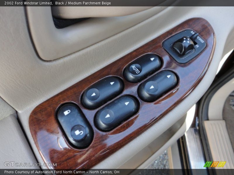 Black / Medium Parchment Beige 2002 Ford Windstar Limited