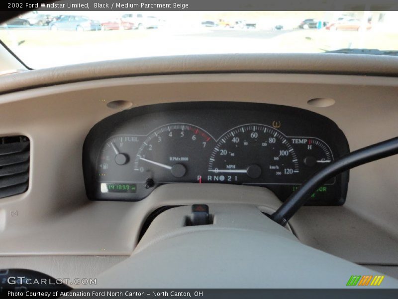  2002 Windstar Limited Limited Gauges