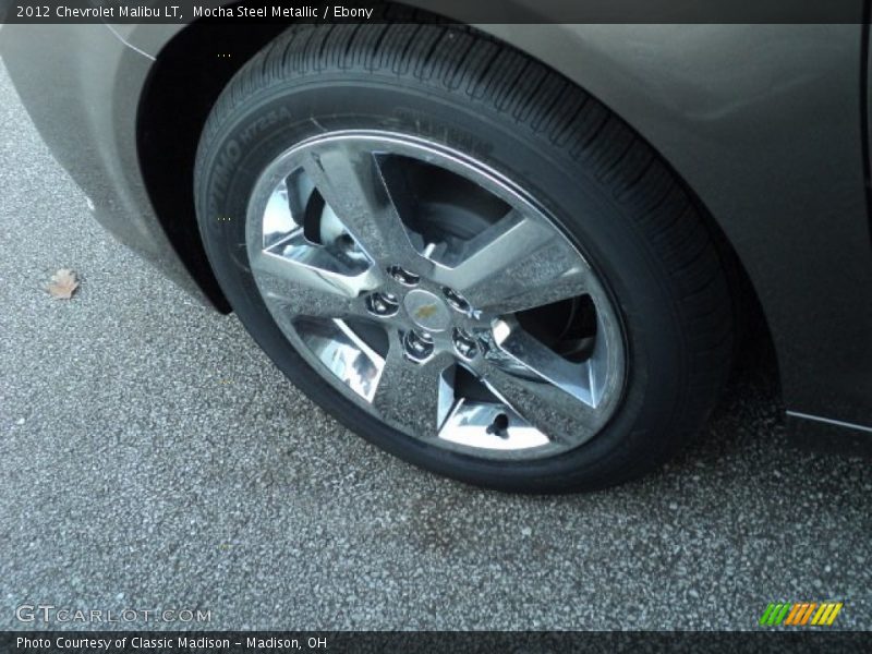 Mocha Steel Metallic / Ebony 2012 Chevrolet Malibu LT