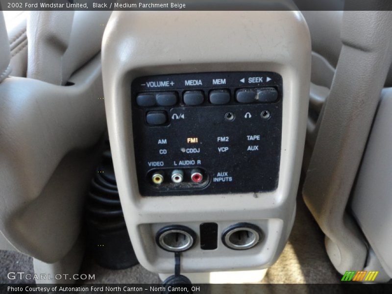 Black / Medium Parchment Beige 2002 Ford Windstar Limited