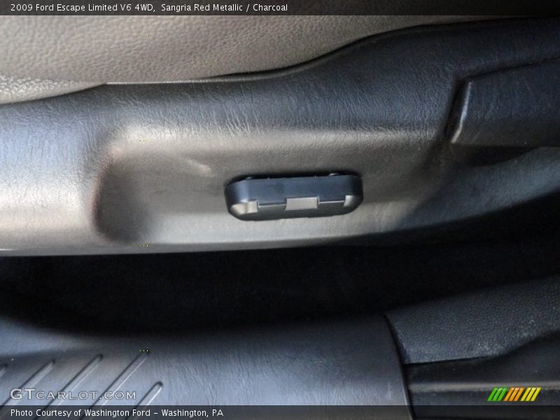 Sangria Red Metallic / Charcoal 2009 Ford Escape Limited V6 4WD