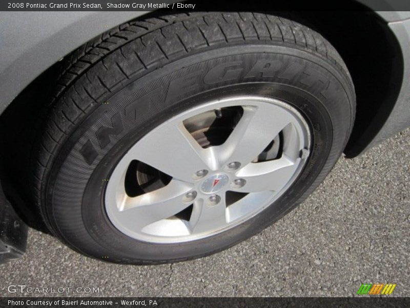 Shadow Gray Metallic / Ebony 2008 Pontiac Grand Prix Sedan