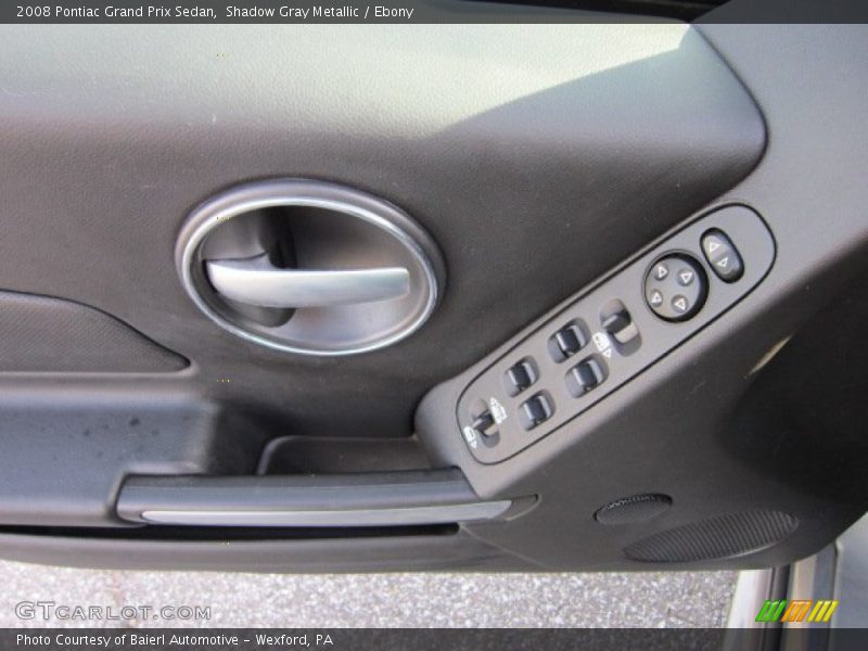 Shadow Gray Metallic / Ebony 2008 Pontiac Grand Prix Sedan