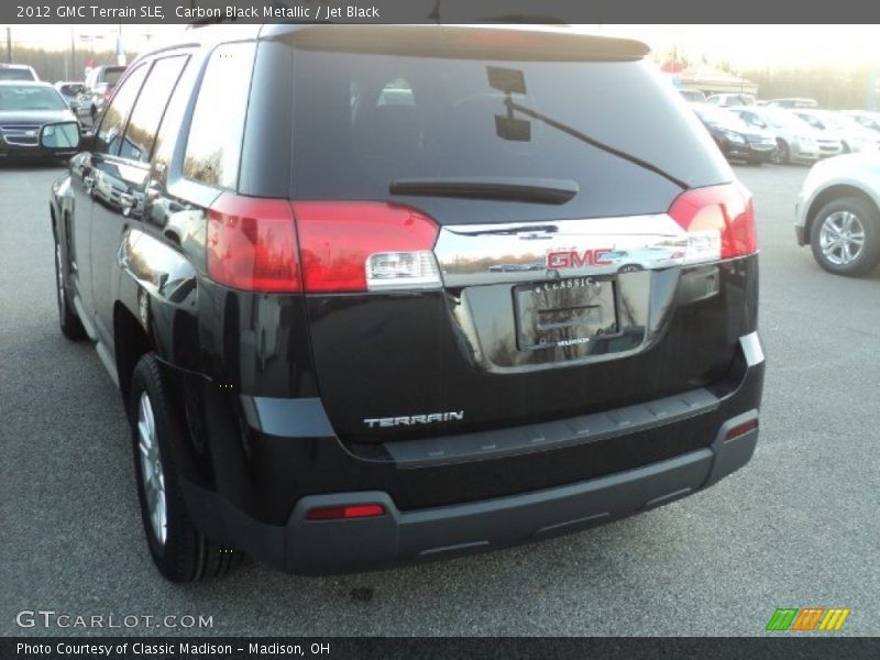 Carbon Black Metallic / Jet Black 2012 GMC Terrain SLE