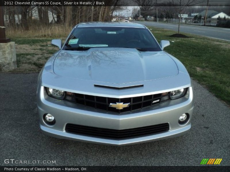 Silver Ice Metallic / Black 2012 Chevrolet Camaro SS Coupe
