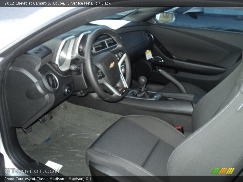 Silver Ice Metallic / Black 2012 Chevrolet Camaro SS Coupe