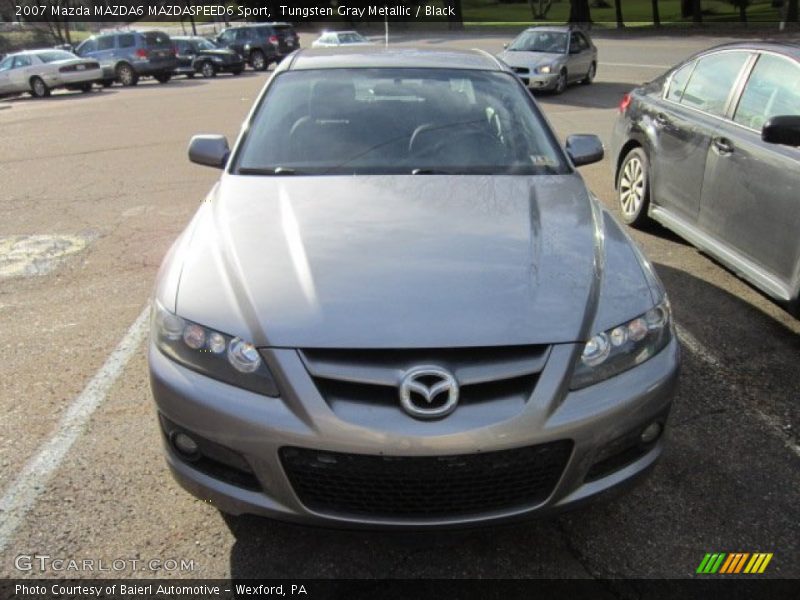 Tungsten Gray Metallic / Black 2007 Mazda MAZDA6 MAZDASPEED6 Sport