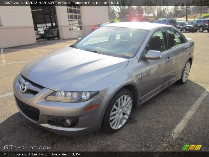 Tungsten Gray Metallic / Black 2007 Mazda MAZDA6 MAZDASPEED6 Sport
