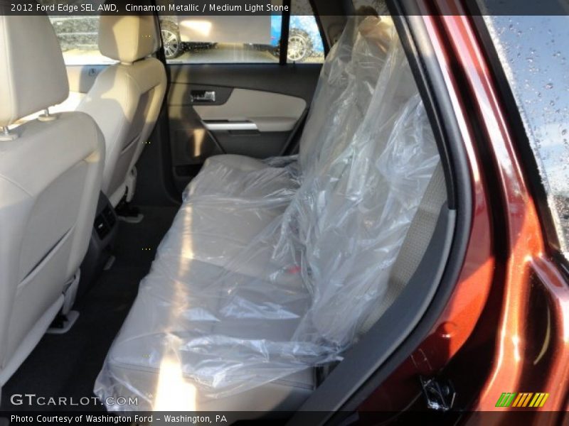 Cinnamon Metallic / Medium Light Stone 2012 Ford Edge SEL AWD