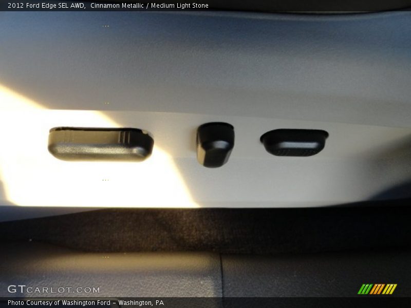 Cinnamon Metallic / Medium Light Stone 2012 Ford Edge SEL AWD