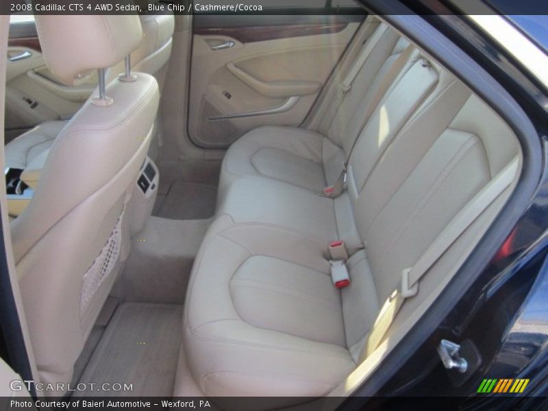 Blue Chip / Cashmere/Cocoa 2008 Cadillac CTS 4 AWD Sedan