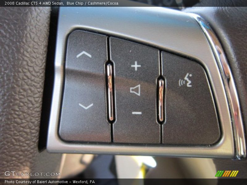 Blue Chip / Cashmere/Cocoa 2008 Cadillac CTS 4 AWD Sedan