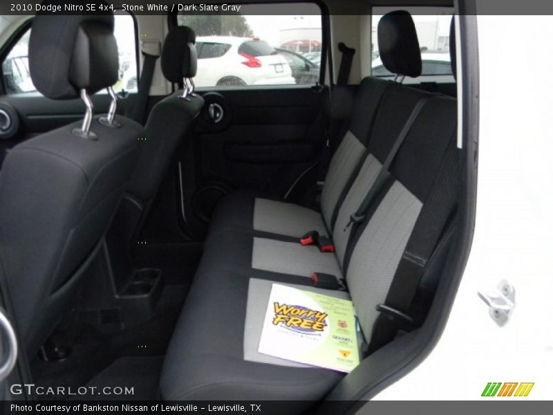 Stone White / Dark Slate Gray 2010 Dodge Nitro SE 4x4
