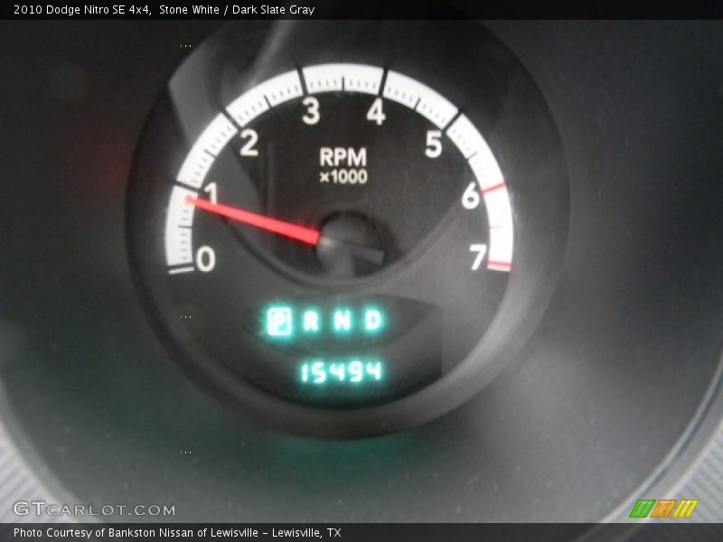 Stone White / Dark Slate Gray 2010 Dodge Nitro SE 4x4