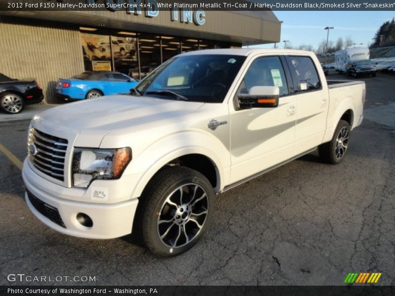 Front 3/4 View of 2012 F150 Harley-Davidson SuperCrew 4x4