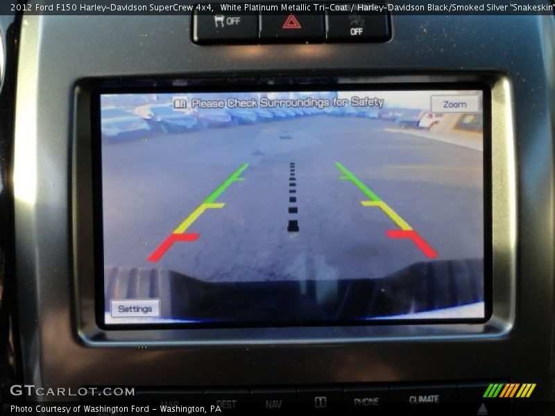 Backup Camera - 2012 Ford F150 Harley-Davidson SuperCrew 4x4