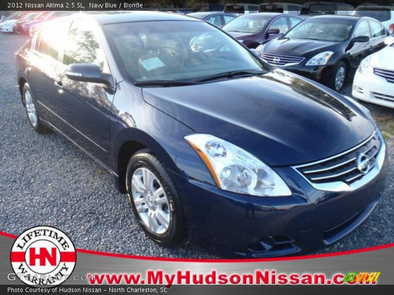 Navy Blue / Blonde 2012 Nissan Altima 2.5 SL