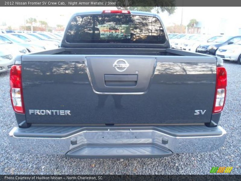 Night Armor Metallic / Steel 2012 Nissan Frontier SV Crew Cab