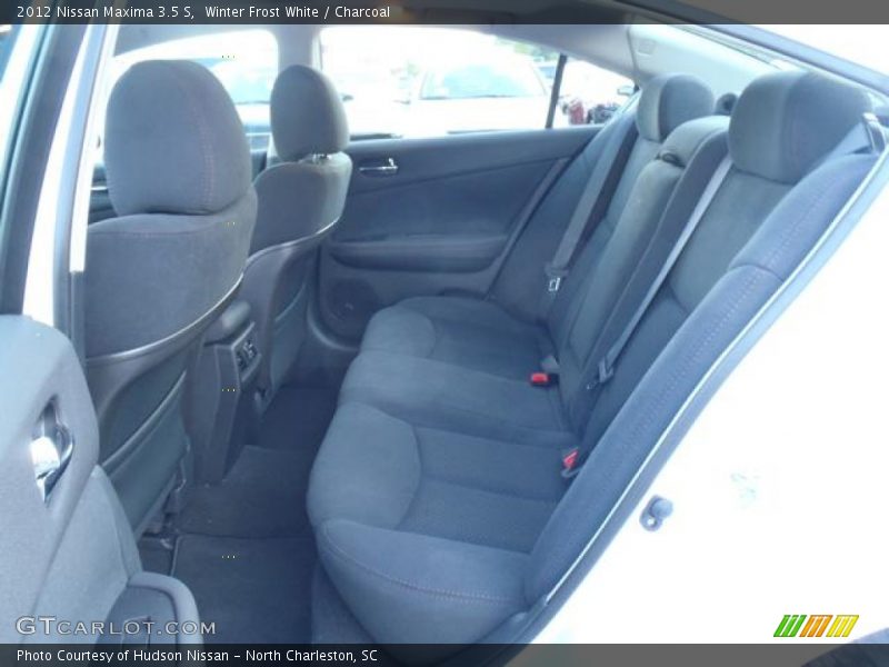 Winter Frost White / Charcoal 2012 Nissan Maxima 3.5 S