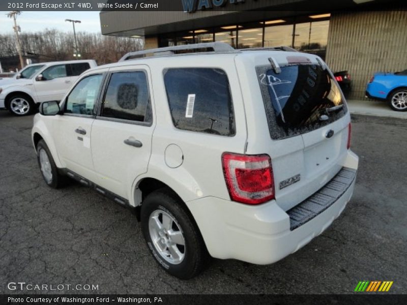 White Suede / Camel 2012 Ford Escape XLT 4WD
