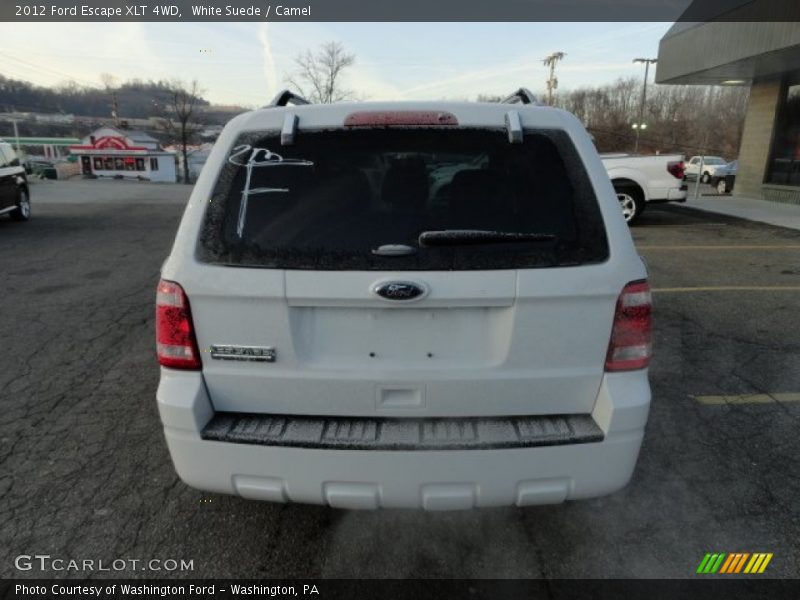 White Suede / Camel 2012 Ford Escape XLT 4WD