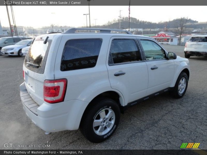 White Suede / Camel 2012 Ford Escape XLT 4WD