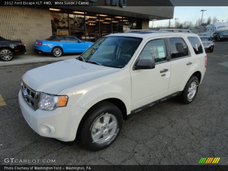 White Suede / Camel 2012 Ford Escape XLT 4WD