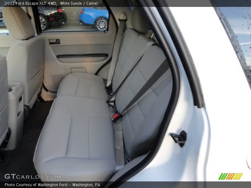 White Suede / Camel 2012 Ford Escape XLT 4WD