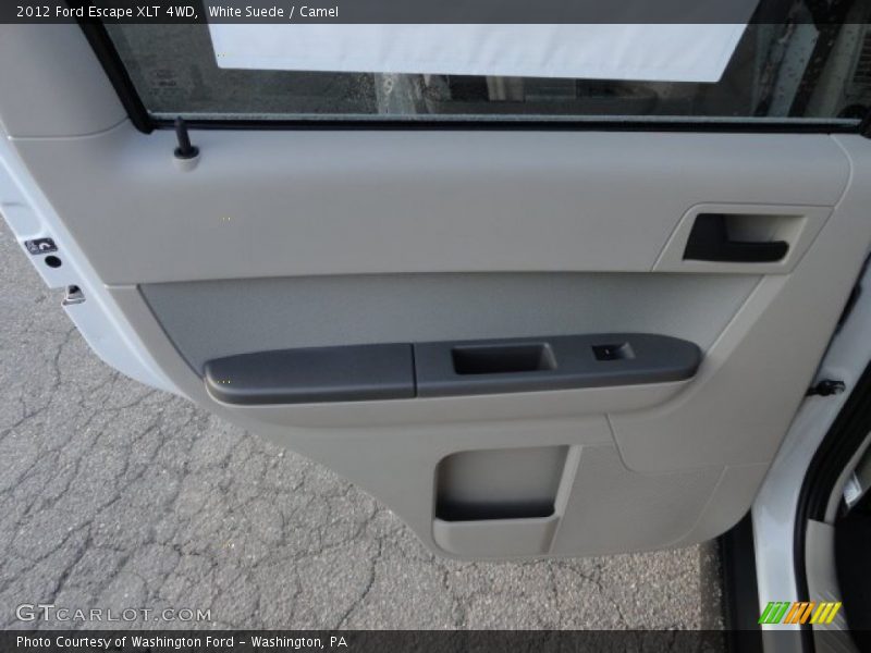 White Suede / Camel 2012 Ford Escape XLT 4WD