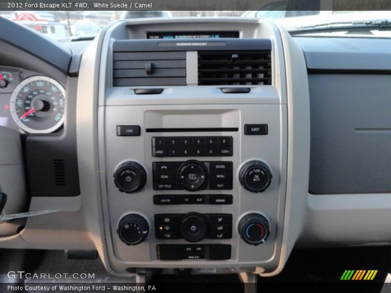 White Suede / Camel 2012 Ford Escape XLT 4WD