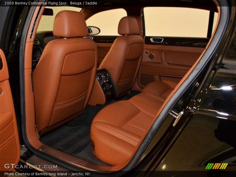  2009 Continental Flying Spur  Saddle Interior