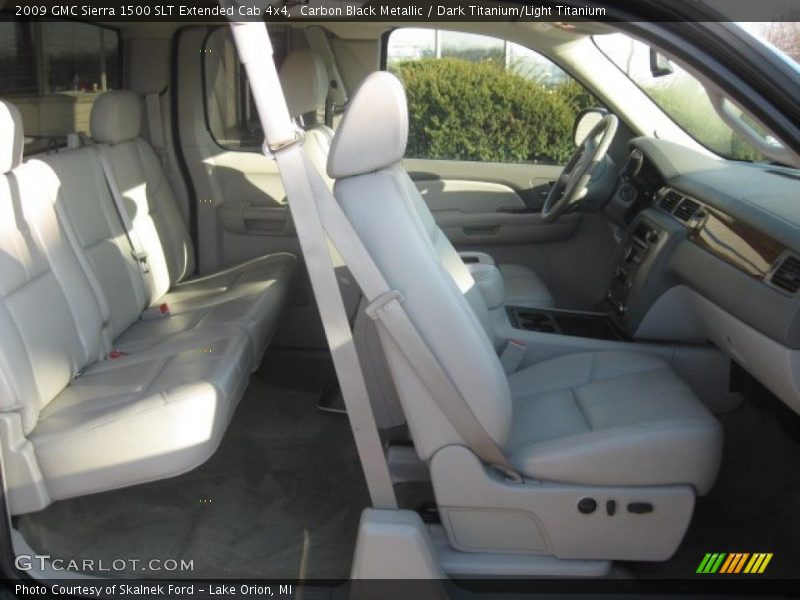 Carbon Black Metallic / Dark Titanium/Light Titanium 2009 GMC Sierra 1500 SLT Extended Cab 4x4