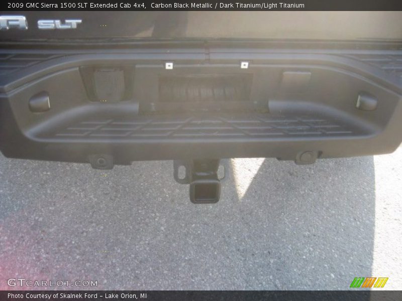 Carbon Black Metallic / Dark Titanium/Light Titanium 2009 GMC Sierra 1500 SLT Extended Cab 4x4