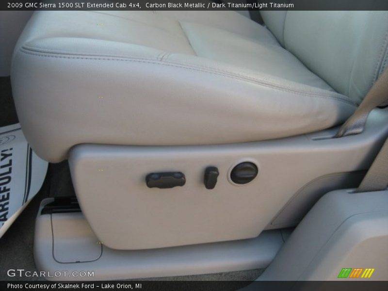 Carbon Black Metallic / Dark Titanium/Light Titanium 2009 GMC Sierra 1500 SLT Extended Cab 4x4