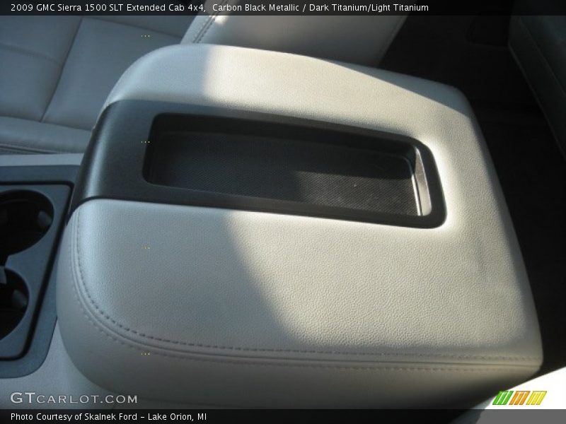 Carbon Black Metallic / Dark Titanium/Light Titanium 2009 GMC Sierra 1500 SLT Extended Cab 4x4