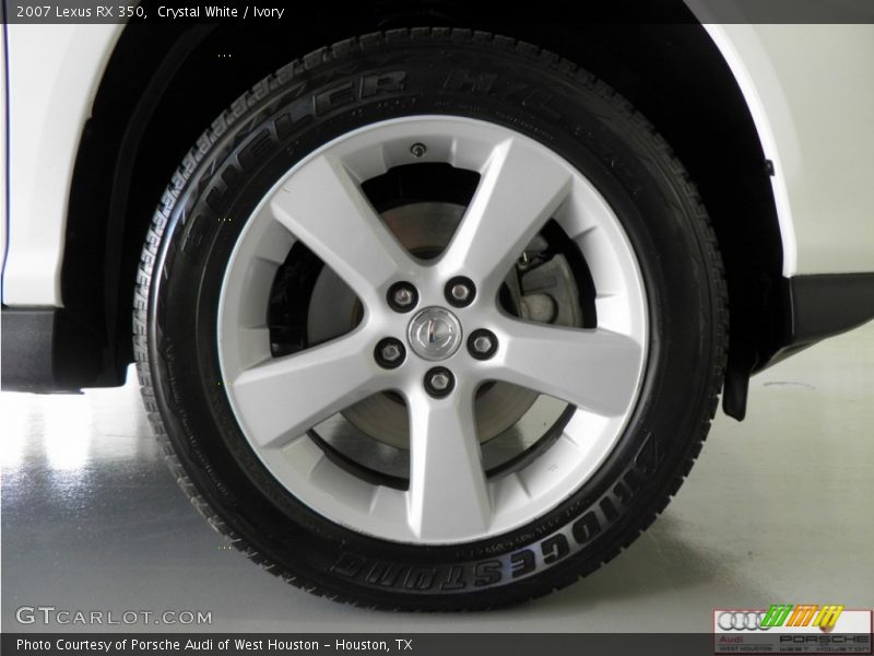 Crystal White / Ivory 2007 Lexus RX 350