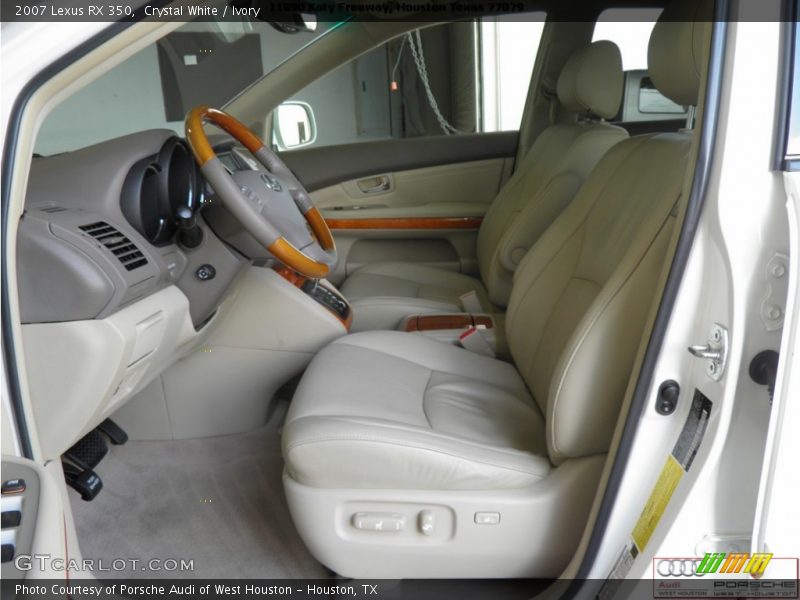 Crystal White / Ivory 2007 Lexus RX 350
