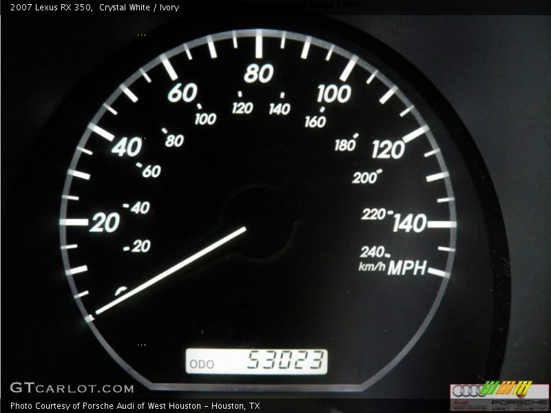 Crystal White / Ivory 2007 Lexus RX 350