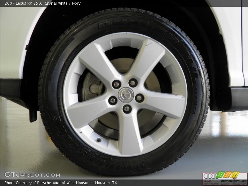 Crystal White / Ivory 2007 Lexus RX 350