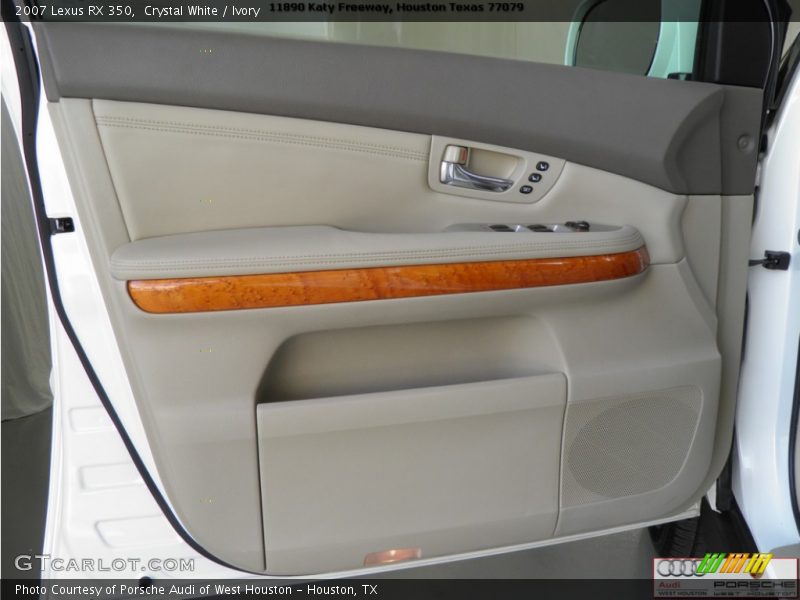 Crystal White / Ivory 2007 Lexus RX 350