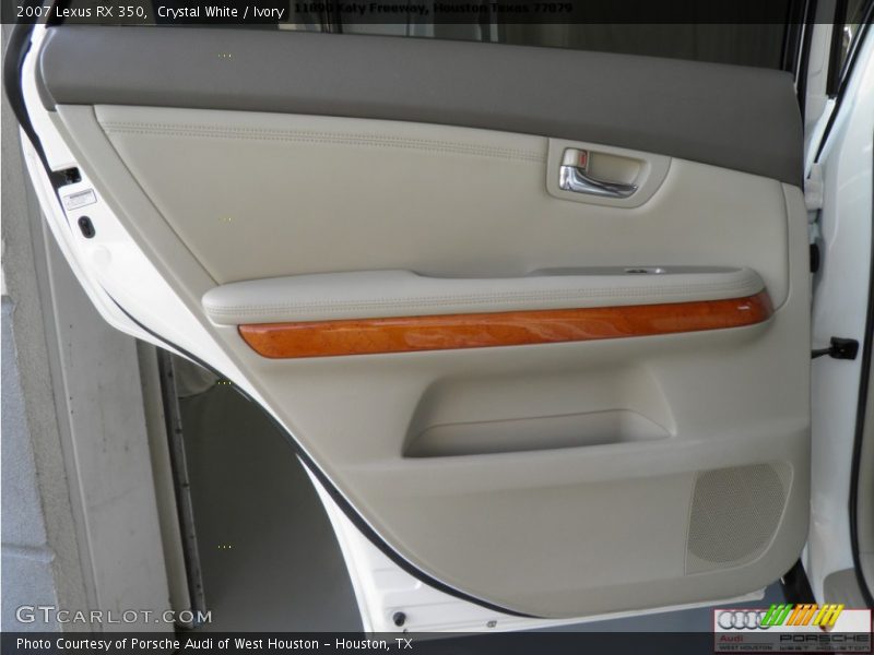 Crystal White / Ivory 2007 Lexus RX 350
