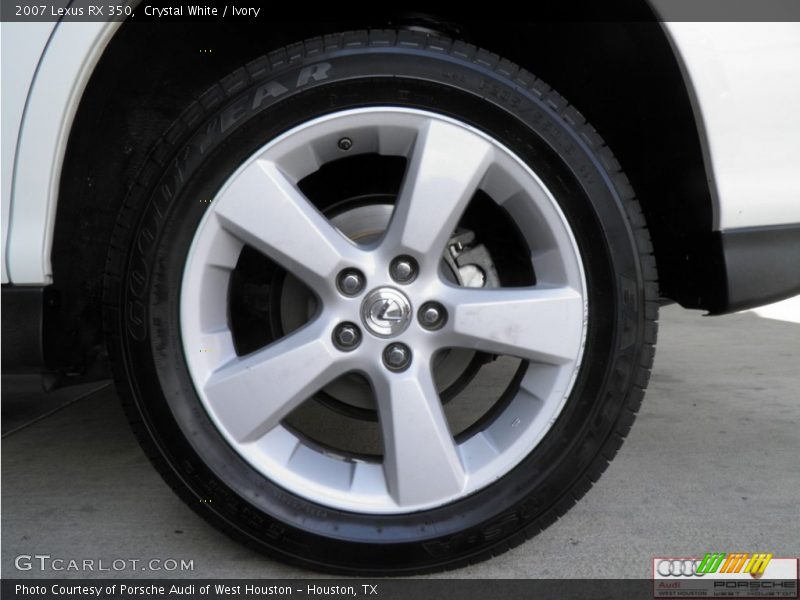 Crystal White / Ivory 2007 Lexus RX 350