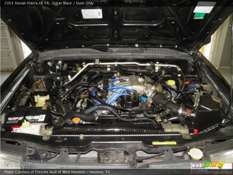 Super Black / Dusk Gray 2001 Nissan Xterra XE V6