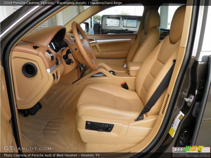 Macadamia Metallic / Havanna/Sand Beige 2009 Porsche Cayenne Tiptronic