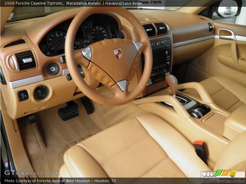 Macadamia Metallic / Havanna/Sand Beige 2009 Porsche Cayenne Tiptronic