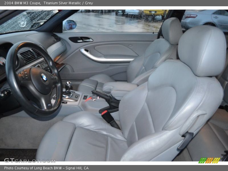  2004 M3 Coupe Grey Interior