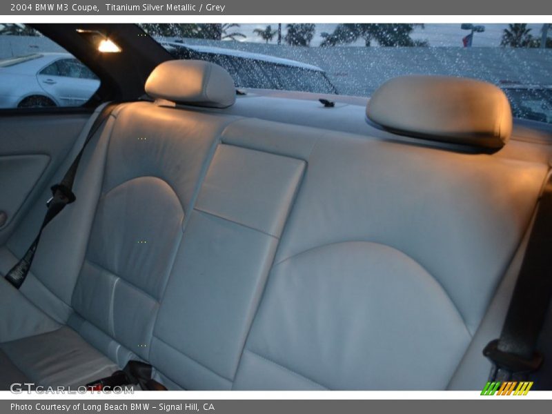Titanium Silver Metallic / Grey 2004 BMW M3 Coupe