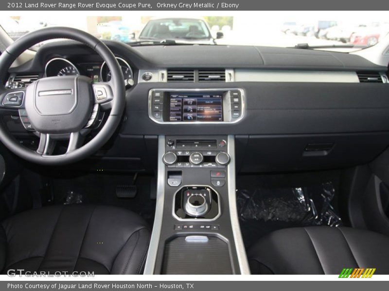 Orkney Grey Metallic / Ebony 2012 Land Rover Range Rover Evoque Coupe Pure